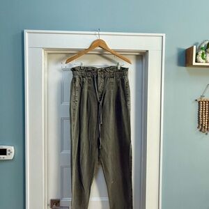Free People Olive Green Pants